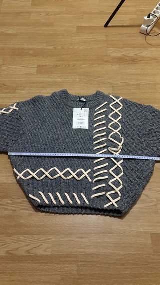 Jersey Zara gris talla única