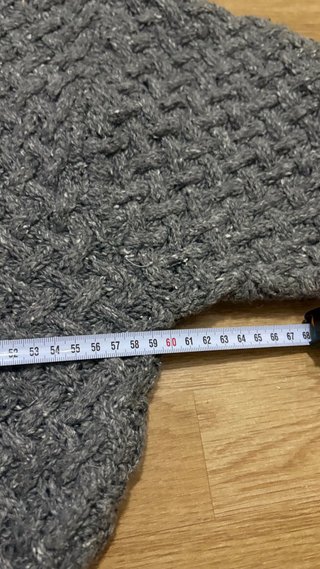 Jersey Zara gris talla única