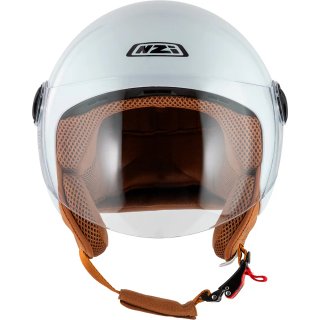 Casco Jet NZI Magma Blanco Brillo 22.06