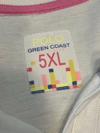Polo Rayas Green Coast Talla 5XL