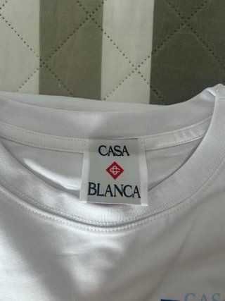 Camiseta Casa Blanca Azul y Blanca