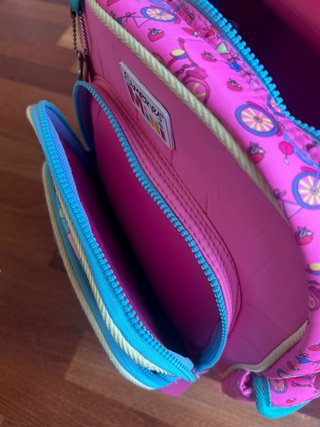 Mochila Simones con ruedas y diseño de perritos