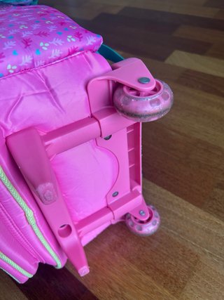 Mochila Simones con ruedas y diseño de perritos