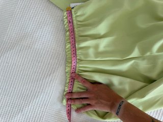 Pantalón vestir tiro alto verde
