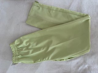 Pantalón vestir tiro alto verde
