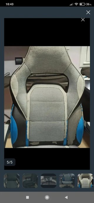 Silla de oficina ergonómica con ruedas estudio hab