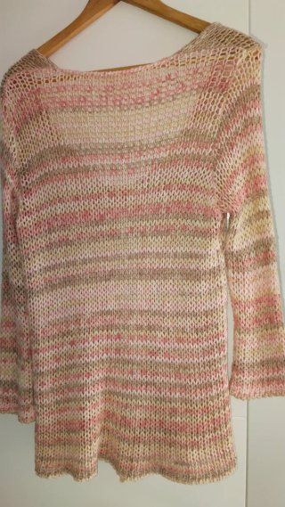 Chaqueta de punto multicolor talla única