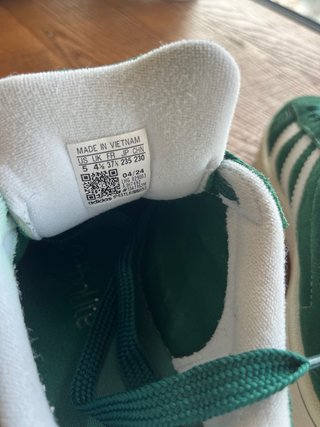 Zapatillas Adidas Campus Verde Talla 37.5