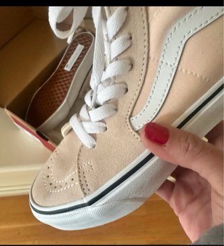 Zapatillas Vans Sk8-Hi Beige Talla 38