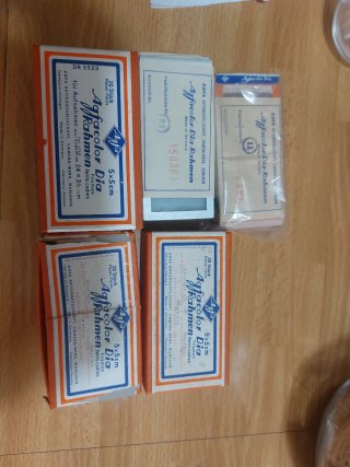 Agfa Dia-Rahmen 5x5cm (20 pezzi) lettori 5 confezi
