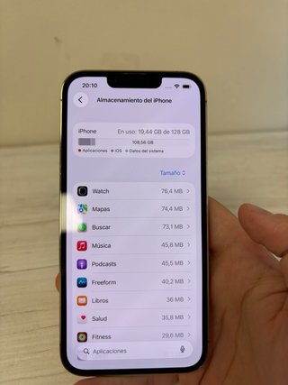 iPhone 13 Pro Plata + Cable USB-C a Lightning