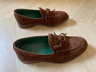 Zapatos Massimo Dutti ante marrones