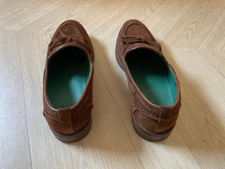 Zapatos Massimo Dutti ante marrones