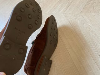 Zapatos Massimo Dutti ante marrones