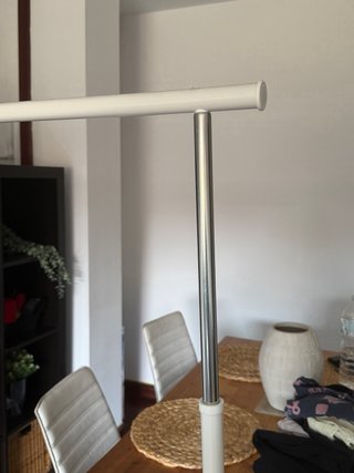 Burro perchero metálico blanco Ikea