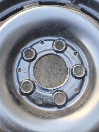 Rueda repuesto VAG 5x112 15
