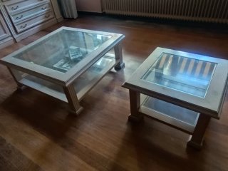 JUEGO 2 MESAS DE  CENTRO