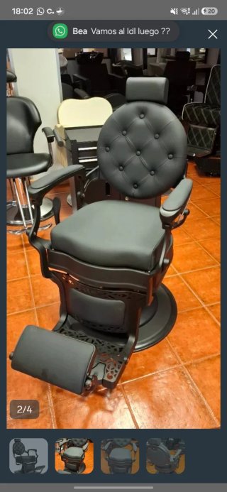 Sillón barbero