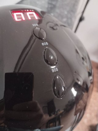 Lámpara Uñas LED/UV GREMAG Negra