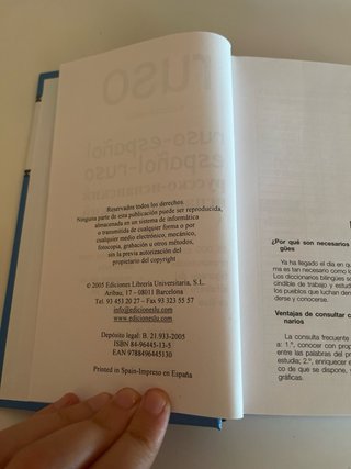Ruso diccionario ruso-español, español-ruso