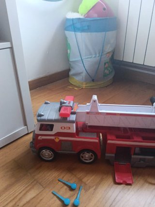 Camión Bomberos Patrulla Canina con Sonido