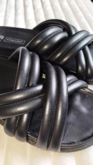 Sandalias cómodas negras mujer talla 41