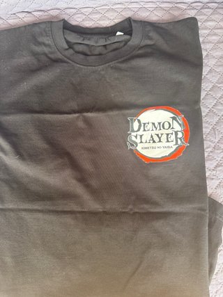 Camiseta Demon Slayer Negra