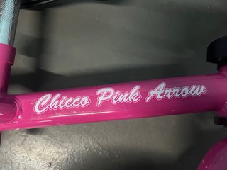 Bicicleta equilibrio infantil rosa Chicco