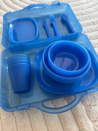 Maletín Picnic Infantil Azul