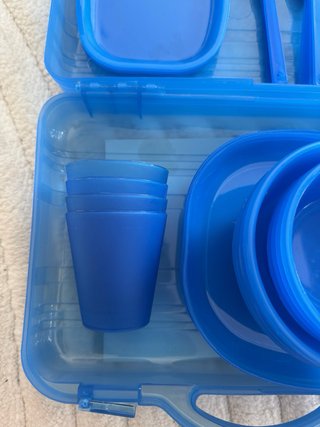 Maletín Picnic Infantil Azul