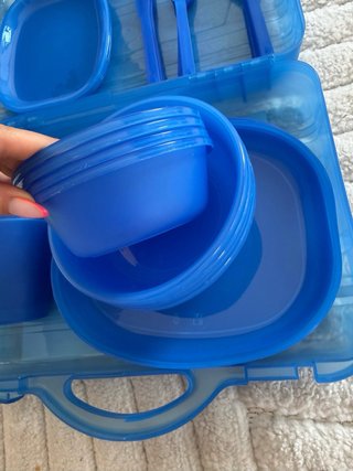Maletín Picnic Infantil Azul