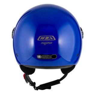 Casco Jet NZI Magma Azul Brillo 22.06