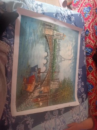 Pintura al óleo de París