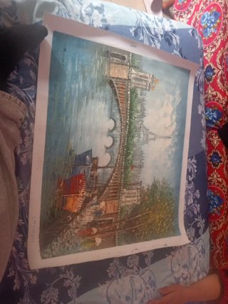 Pintura al óleo de París