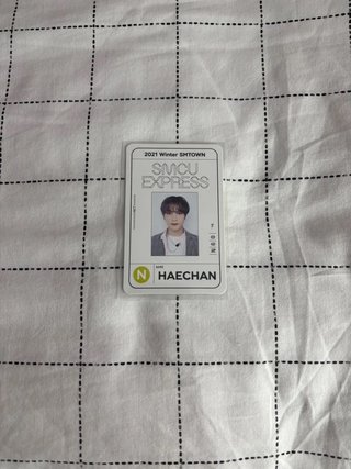 haechan nct - photocard