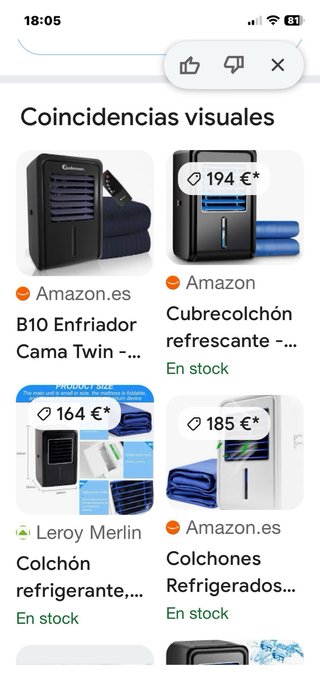 Ganga Cubre colchón refrigerado por agua