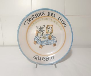Piatto del Buon Ricordo - Taverna del Lupo  Gubbio