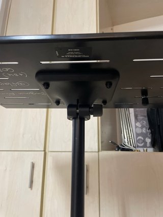 Soporte portátil negro ajustable