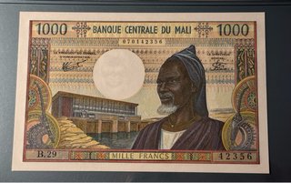 Mali 1000 Francos 1970-84 PMG 66 EPQ