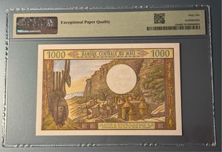 Mali 1000 Francos 1970-84 PMG 66 EPQ
