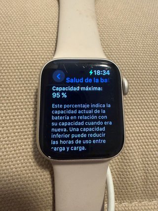 Apple Watch SE 2ª G GPS 40 mm + caja y cargador