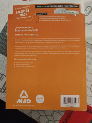 Cuerpo Especialista en Educación Infantil de la...