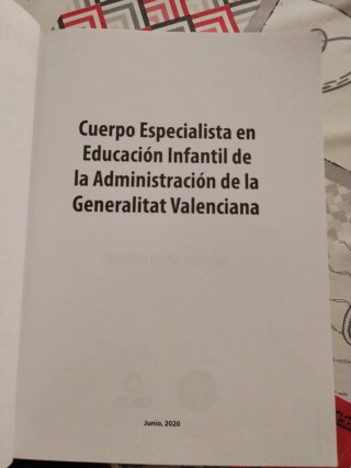 Cuerpo Especialista en Educación Infantil de la...