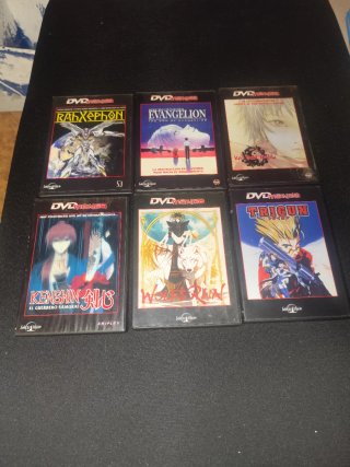 Colección 6 DVDs Anime Manga