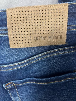 Pantalón Vaquero Hombre Azul