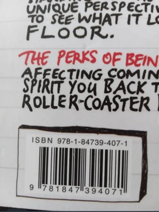 Libro The Perks of Being a Wallflower