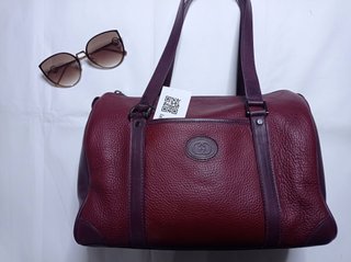 Bolso Gucci Boston Piel Borgoña