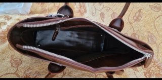 Borsa Tod's marrone in pelle lucida