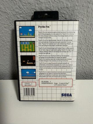 Psycho Fox Master System Sega