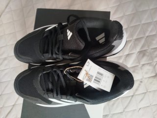 Zapatillas Padel Adidas Negras y Blancas nuevas